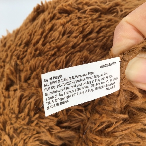 STAR Wars Chewbacca Hide Away Friends Plush Stuffed Animal Pillow 14" Wookie - Picture 7 of 7